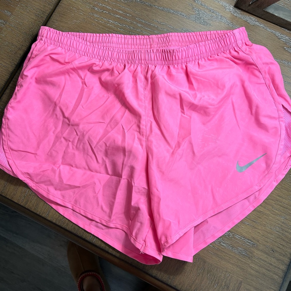 Nike Dri Fit Pink Running Shorts - S